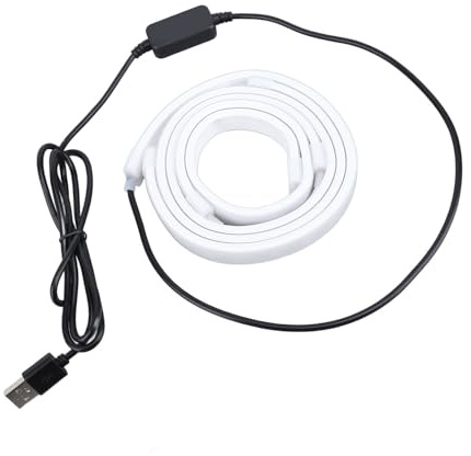 Jectse Luces LED para TV, 54 LED TV TV Backlight Detrás de las Luces para Pantalla de 24 Pulgadas, Tira de Luz LED USB para Dormitorio, Glow RGB Color Cambio de Sincronización