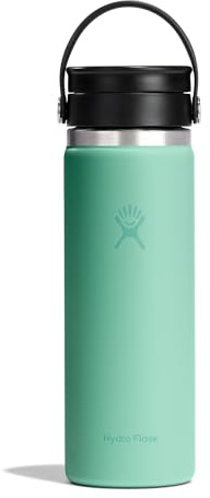 Hydro Flask – Wide Flex Sip Lid Coffee 591 ml (20 oz) | Auslaufsicher, isoliert, passend für Getränkehalter – Kalt 24 Std., heiß 12 Std. – Mermaid Green