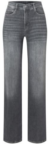 Mac - Damen 5-Pocket Jeans, Wide Authentic (5228-90-0387L)