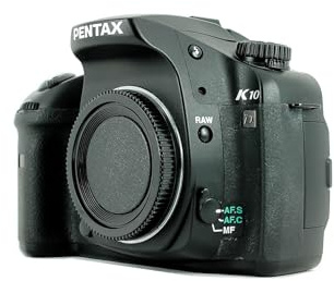 Pentax K10D SLR-Digitalkamera (10 Megapixel, 3D-Bildstabilisator) Gehäuse schwarz