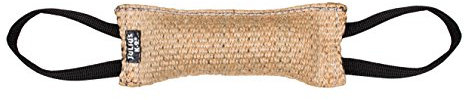 Julius-K9, 18125, Beisswurst, Jute, 25 cm x 7cm, Zwei Handschlaufen