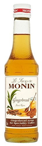 MONIN - Sirop de Pain d'Epices pour Café, Cappuccino et Chocolat Chaud - Arômes Naturels - 25cl