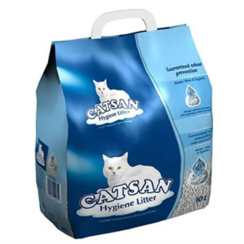 Catsan Litière légère et hygiénique pour chat non agglomérante 10 litres