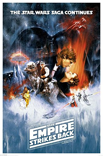 Star Wars – Empire Strikes Back – 61 x 91.5 cm zeigt/Poster