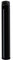 WOLFPACK LINEA PROFESIONAL 22011032 Wolfpack Tubo Acero Vitrificado Ideal Estufas de Leña, Chimenea, Alta resistencia, Color Negro, Ø 175 mm sin llave