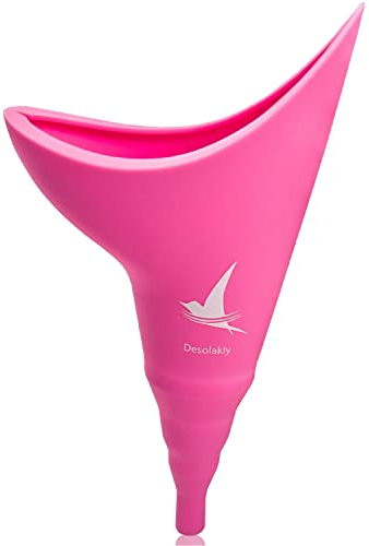 Weibliches Uriniergerät, weiblicher Urinaltrichter, kinderleicht, ermöglicht es Frauen, im Stehen zu pinkeln, wiederverwendbar, tragbares Urinal-Design für Damen Outdoor-Aktivitäten