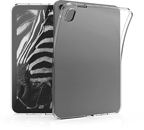 kwmobile Hülle kompatibel mit Apple iPad mini 6 (2021) / iPad mini 7 (2024) Hülle - weiches TPU Silikon Case transparent - Tablet Cover Transparent