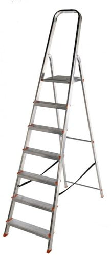 EURO VANADIUM - Escabeau 7 marches Aluminium