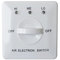 OSALADI Panelventilator Controller Für Klimaanlage DREI-geschwindigkeits-Schalter Für Fan-Coil-systeme Temperaturregulierend Robustes Pc-gehäuse Weiß
