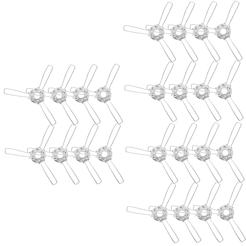 OSALADI 60 Stk Lampen schirm Feder halterung Metallhalter Lampenschirm-Federadapter Posaune Lampenschirmhalter Clip für Lampenschirm Beleuchtung Komponente Sicherungsring Lampenkopf Eisen