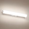 OOWOLF Bathroom Mirror Wall Light - 17 12W 4000K LED Makeup Shaver Lamp Wall Over IP44 Mirror for Dressing Table Cabinet (White, 17 Inch)