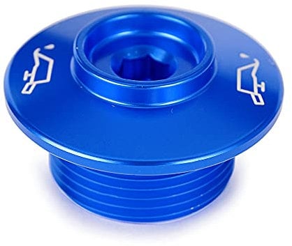 Tappo per filtro olio motore moto per Aprilia Dorsoduro 750 RSV4 Factory SHIVER 750 TUONO 1000R V4 1100 (blu)
