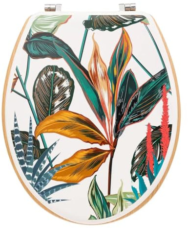 FIVE Simply Smart - Abattant WC Imprimé Palawan 42cm Multicolore