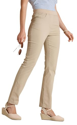 Chums Ladies Pull On Jersey Waist Stretch Jean with 2 Front Pockets