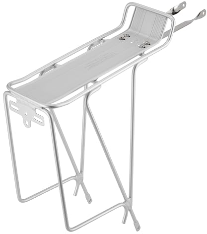 TORTEC Tour Rear Rack: Silver 26-700C