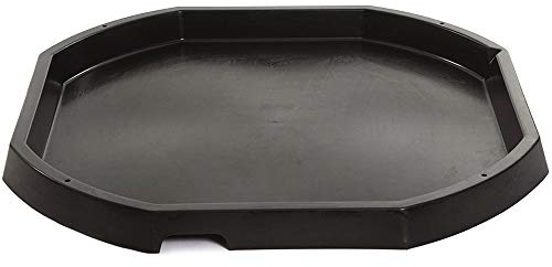 TTS TUFF - Bandeja de plástico para tubos (94 cm), color negro