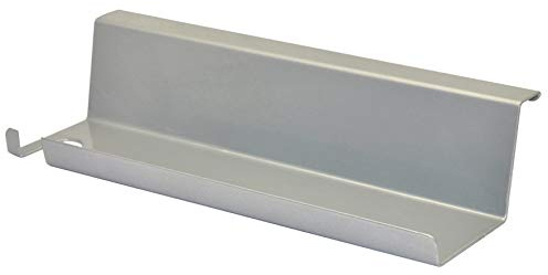 WAGNER GrowFAMILY - Zubehör - Ablageplatte Höhe 65 mm/Breite 300 mm/Tiefe 100 mm, aus pulverbeschichtetem Stahl Ral 9006-25300101