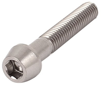sourcing map M5x30mm Titan Imbuseinsatz Konus Kopf Schraube Fahrrad Sattelstütze Schrauben DE de
