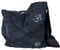 Vishes Damen Yogitasche Stonewash Tragetasche Umhängetasche Damentasche Beuteltasche Baumwolle schwarz