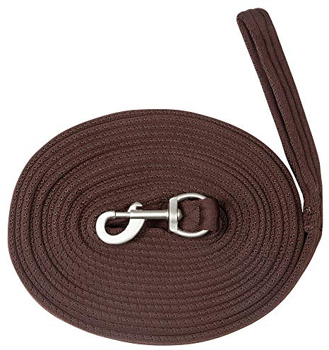 Pfiff 101196 Softlonge, Longe Longierleine, Wirbel Karabinerhaken, ca 8,20 Meter
