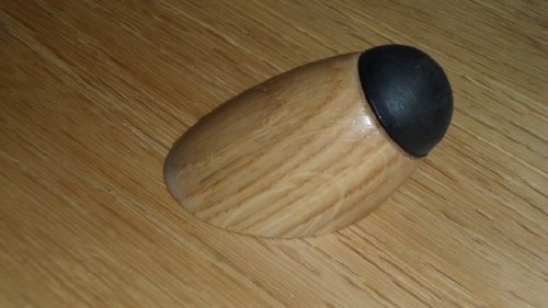 floor door stop OAK Solid Oak Wood (Modern Style)