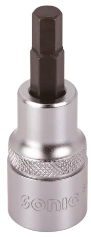 Sonic 83406206 Bit Stecknuss Innensechskant, 1/2, 6 mm