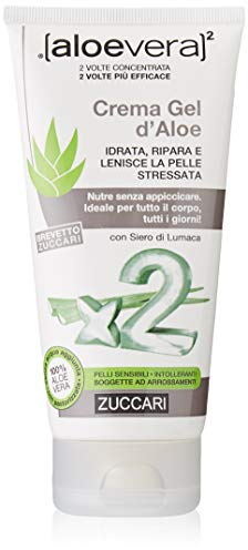 ZUCCARI [aloevera]² - Aloe-Creme-Gel, 1er Pack (1 x 150 ml)