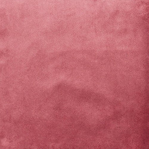 McAlister Textiles Matt Velvet Tissu au Mètre en Velours pour Ameublement - Rose Sombre - Échantillon
