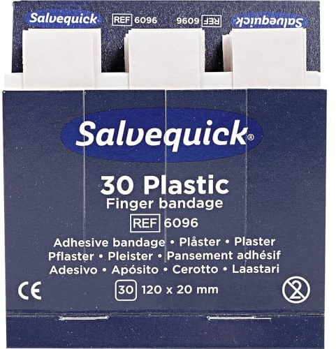 Cederroth Salve Schnelle unsteril Kunststoff Finger Pflaster, 6 x Mine, Verdauungsenzyme 180