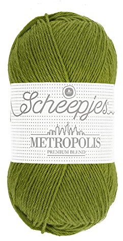 Scheepjes Metropolis 1x50g - 032 Abu Dhabi, Baumwoll- und Nylon-Garn