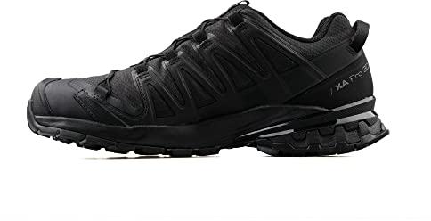 Salomon XA Pro 3D V8 Gore-Tex (wasserdicht) Damen Trailrunning-Schuhe, Schwarz (Black/Black/Phantom), 39 1/3 EU