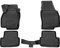 Element Passgenaue Premium 3D Gummimatten Fussmatten passend für SEAT Arona ab 2017, SEAT Ibiza V ab 2017, Volkswagen Polo VI ab 2017, Volkswagen Taigo ab 2023, Schwarz