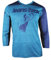 Jeanstrack Unisex Camiseta Técnica MTB Bike & Beer 3/4 Unterhemd, blau, M