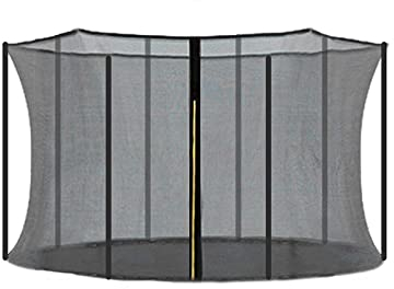 heresell Trampolin Sicherheitsnetz 366 cm, ohne Pfosten, Fangnetz Gartentrampolin Langlebiges Nylon Trampolin Ersatznetz Trampolin-Schutznetz für 8 Pole Trampoline - nur Netz