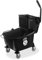 Dryser Mop-Eimer Wassereimer mit seitlichem Press-Auswringer, 26 Quart, Schwarz