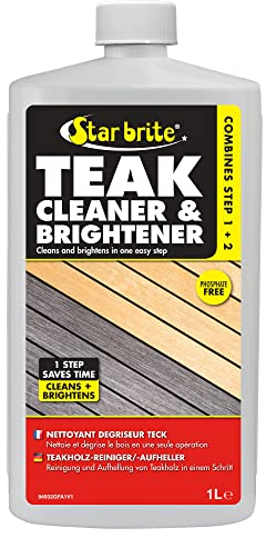 STAR BRITE Teakholz-Reiniger/-Aufheller | Reinigung und Aufhellung von Teakholz in einem Schritt