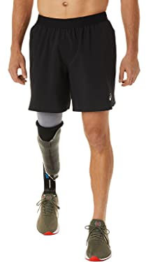 ASICS Herren Road 7In Shorts Laufbekleidung Laufshorts Performance Black - Schwarz S
