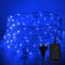 Ikodm 30m LED Lichtschlauch, 720 LEDs Lichterschlauch 8 Modi,Lichtschlauch Außen Lichterkette LED Schlauch mit Timerfür Innen Außen Garten Party Weihnachten Deko - Blau