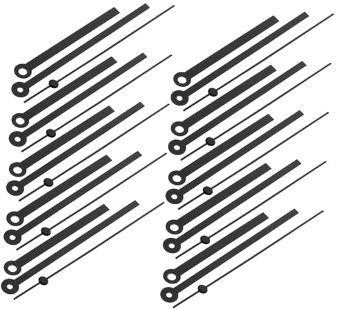 DOITOOL uhrwerk für wanduhr : Herrenuhren 10 Sätze Uhrzeiger Aus Kunststoff Uhrzeiger Tauschen