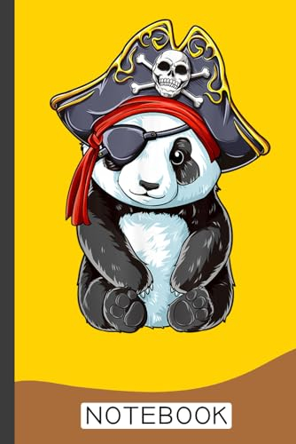 Panda Pirate Notebook