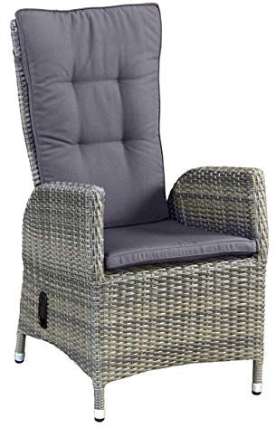 Inko Lounge-Sessel Leon Rattanoptik Loungesessel Gartensessel 2 Farben zur Wahl Rattanoptik Natur