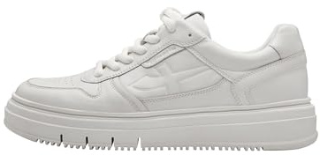 Tamaris 1-1-23746-43-1A6 Damen Sneaker Low Leder/Synthetik weiß