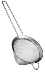 METRO Professional Passoire à cocktail en acier inoxydable à mailles fines - 9 x 23 x 5 cm - Forme conique - Argenté