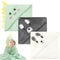 Kaisibum 3 Stück Baby Handtuch Kapuze, Kapuzenhandtuch Baby, 80 x 80 cm Babyhandtuch mit Kapuze, Korallenplüsch Baby Handtücher Baby Badetuch für Babybaden Unisex