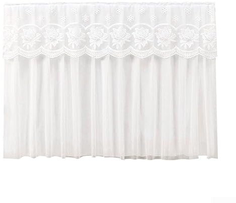 Yhenlovtt Radiator Cover,Radiator Dust Cover,Dust Proof Radiator Cloth Cover Elegant Lace Heater Decorative Dust Cover, Breathable,Easy To Clean,Romantic Touch (80cm)