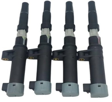 Ignition Coil 7700107177 7700113357 8200154186 Ignition Coil F4P F4R K4J K4M Pencil Type For DACIA For DUSTER For LOGAN For SANDERO Ignition Coil plug(4Piece)