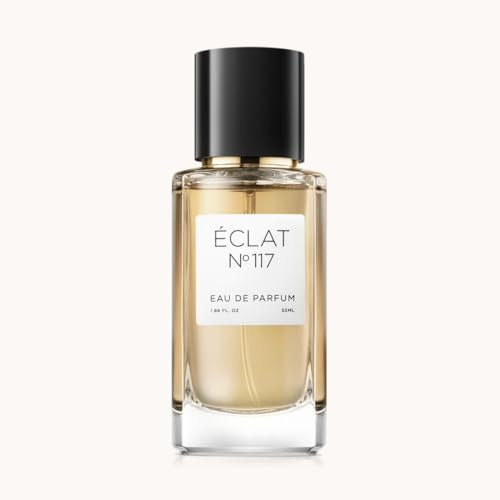 ÉCLAT 117 - Eau de Parfum 55ml - Geheimnisvoller Damenduft mit Jasmin, Cashmeran-Holz und weißem Amber - kraftvoll, sinnlich und einzigartig - für strahlende Persönlichkeiten