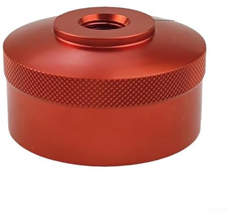 Lawn Mower Fuel Tank Cap Compatible For Honda EU1000i, EU2000i, EU3000i, 2000W, WH2200iXLT, 1/4-inch Metal Leak-proof Male Threaded Connectors(without screws Red)