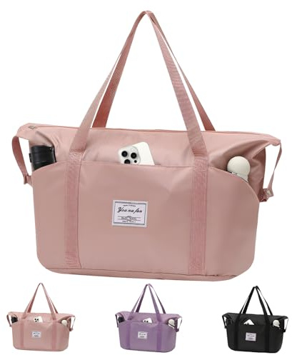 Fiohiros Easyjet Handgepäcktasche 42 x 32 x 20 cm, Untergepäck für Easyjet, wasserdichte Oxford-Handgepäcktasche für Männer und Frauen (Rosa)