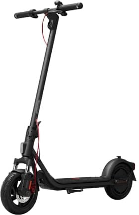 Segway-Ninebot F2 Pro D II, E-Scooter mit Deutscher Straßenzulassung für Erwachsene, 65km Reichweite im Eco-Modus, 120kg Tragfähigkeit, vordere Doppelfederung, Farb LED Display, Schwarz
